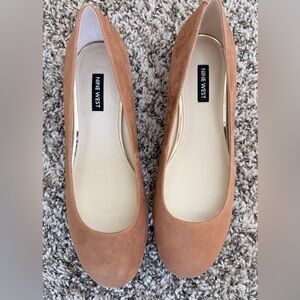 Nine West Women's Brown Suede Flats
